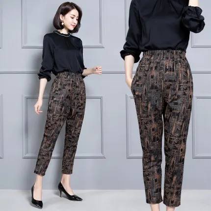 

2020 женские модные брюки из натуральной овечьей кожи KP5