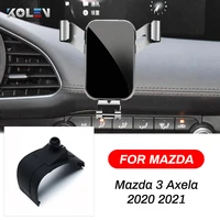 car mobile phone holder for mazda 3 axela 2020 2021 gravity air vent stand smart phone special mount support navigation bracket