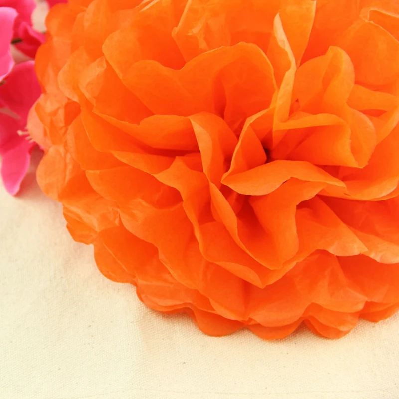 Бумажные помпоны бумажные цветы идеально подходят для украшения на свадьбу день