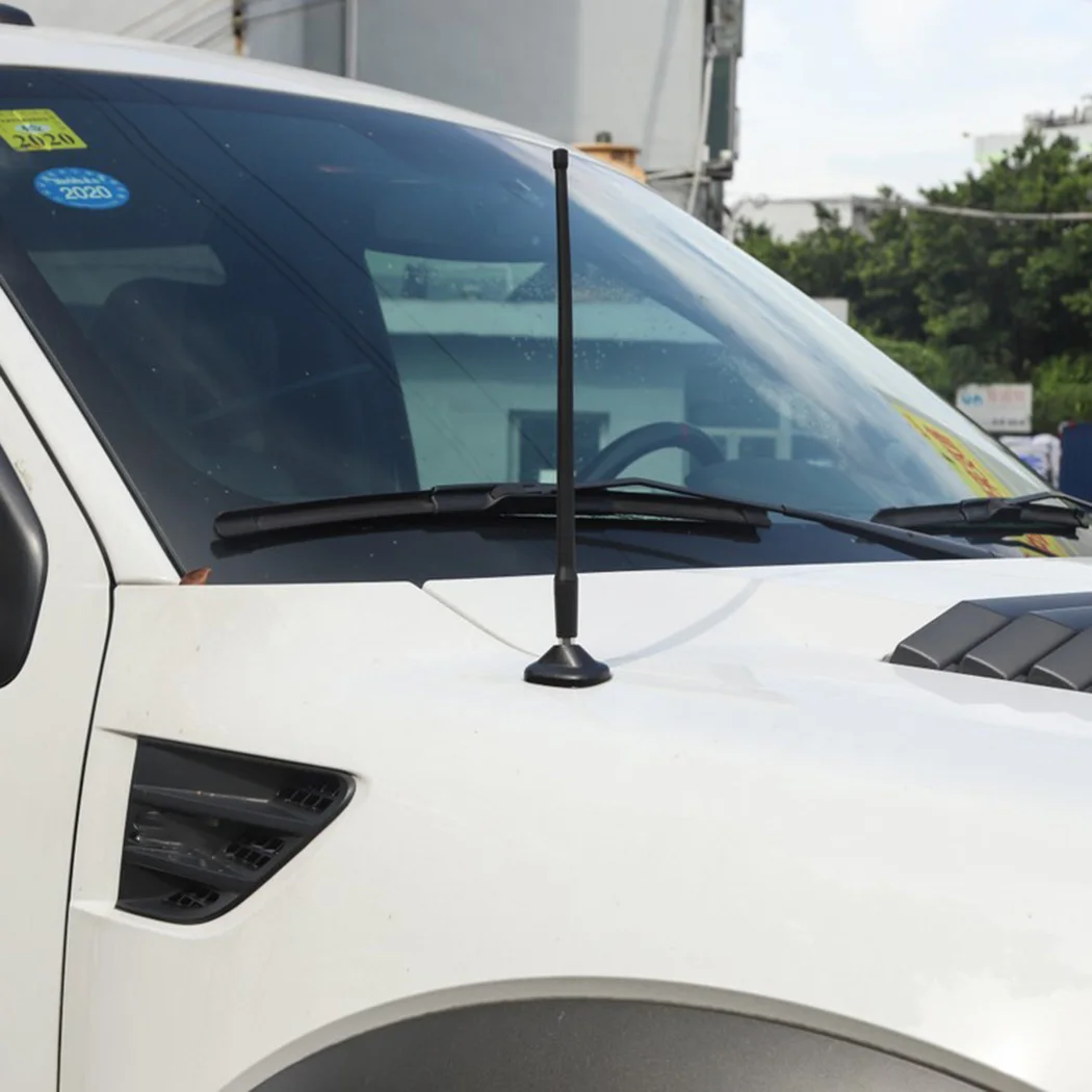 Антенная мачта 34 см черная 1 шт. для Ford F150/Φ Raptor 2009-2020 металлические + ABS запчасти