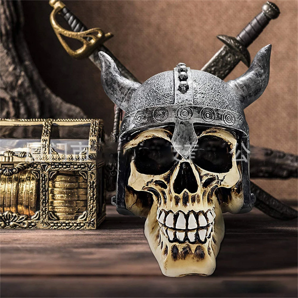 1 шт. полимерные украшения для дома модель скелета с черепом украшение в стиле