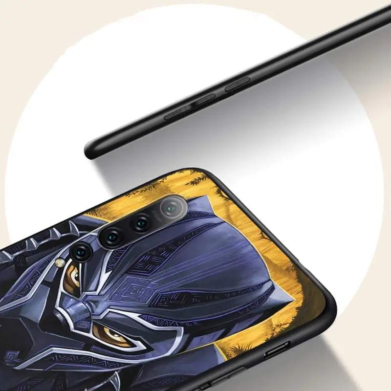 

Silicone Black TPU Cover Black Panther For Xiaomi Mi 11 11i 10i 10T 10 9T 9SE 8 Ultra Lite Pro 5G Phone Case
