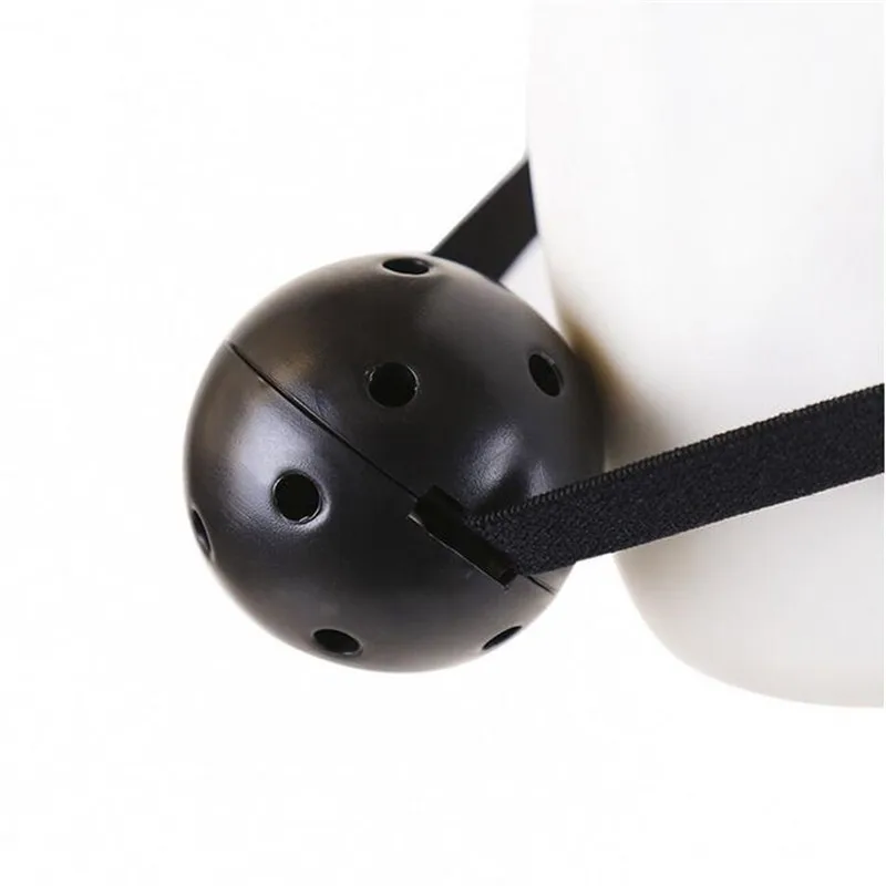 Секс игры для взрослых Кожаная маска глаз и бандаж кожаная Фетиш ролевых игр