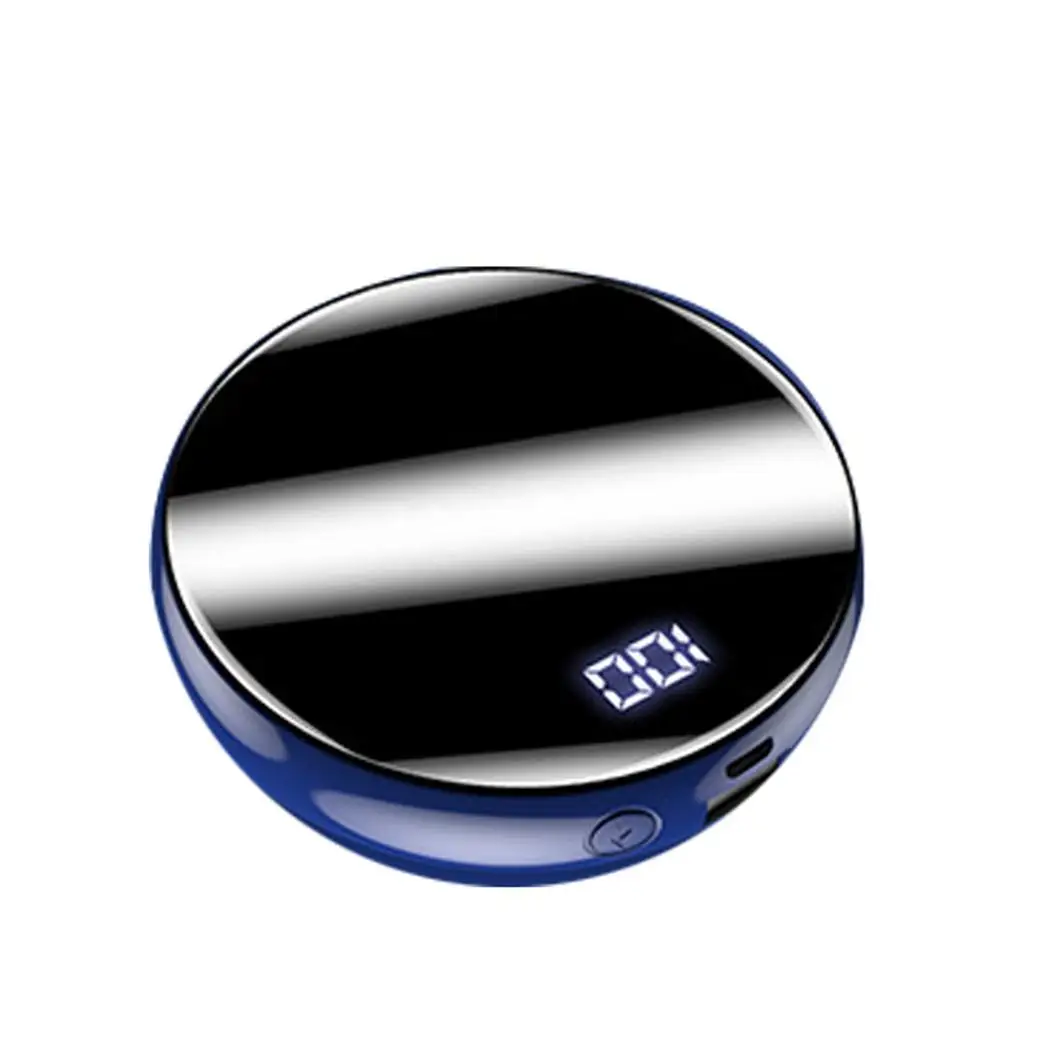 Круглый ультратонкий внешний аккумулятор креативный мобильный телефон мини