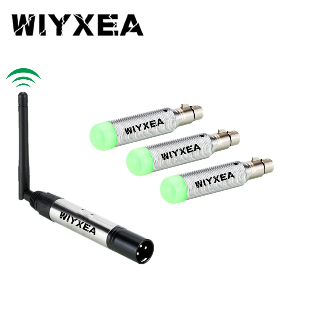 Беспроводной DMX512 DJ-приемник 2 4G со встроенным аккумулятором/передатчиком