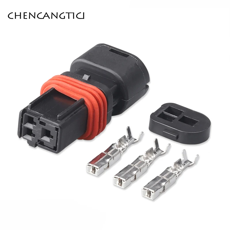 5 комплектов 3-контактный DJ7037B-1.5-21 автомобильный водонепроницаемый Коннектор с