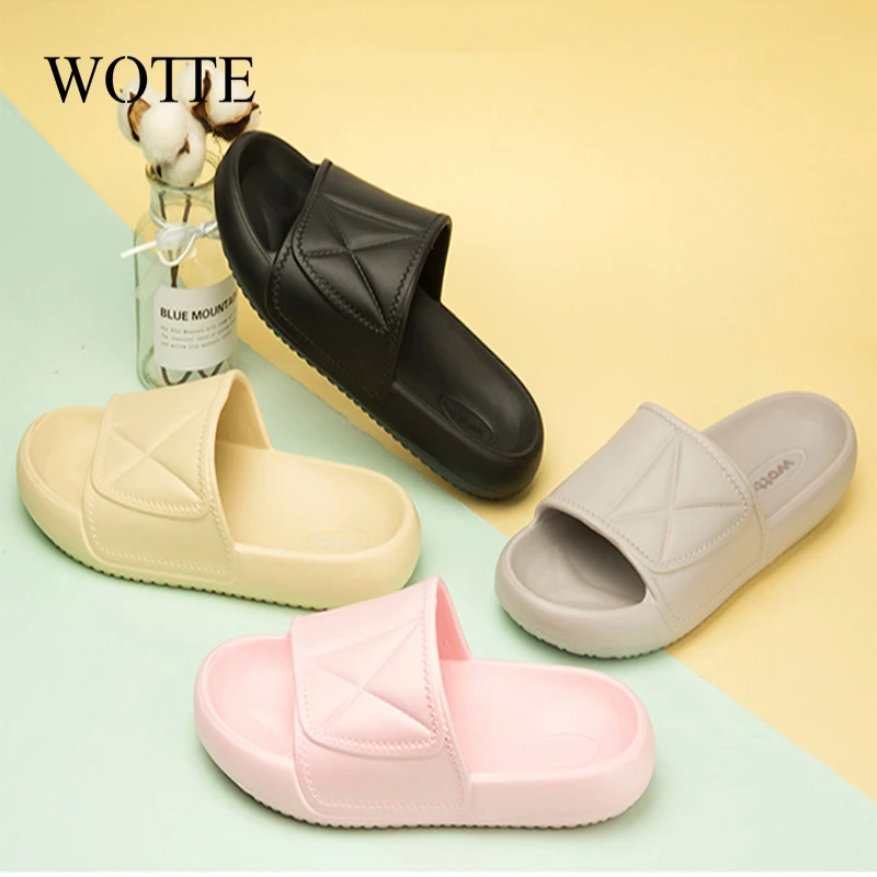 WOTTE/тапочки Мужские шлепанцы Массажные мужские тапочки для дома Домашняя обувь