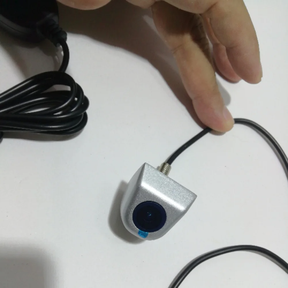 

Wireless Backup Camera DC 12V 170 Degree Wide Angle Waterproof Reversing Track Car Rear View Camera with Trigger Cable (Silver)