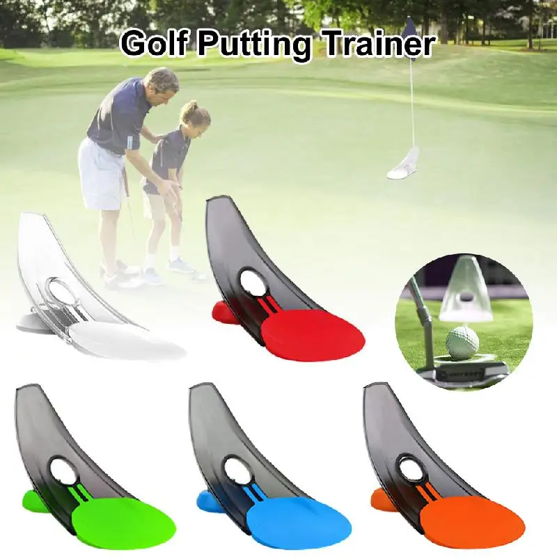 

Pressure Putt Trainer - Perfect Your Golf Putting Home Office Portable Foldable Sports For Golf Training Exercise Equipment 1Pc