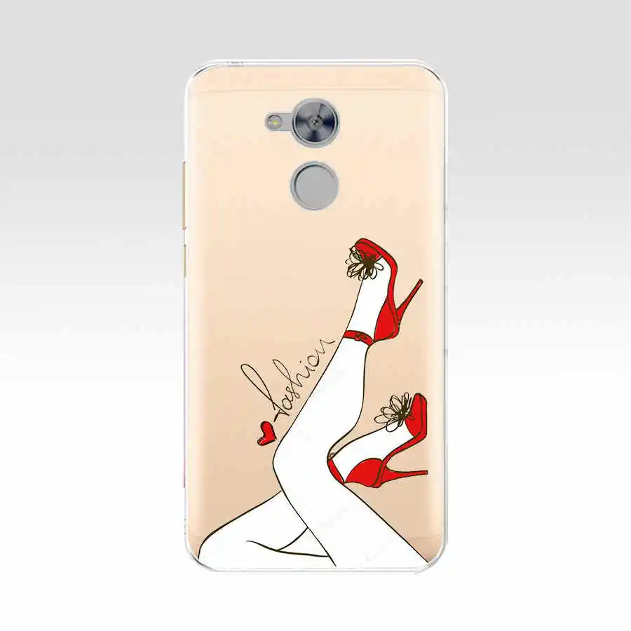 Чехол DLI-TL20 для Huawei Honor 6A силиконовый чехол с милым цветком 6 A мультяшный телефона