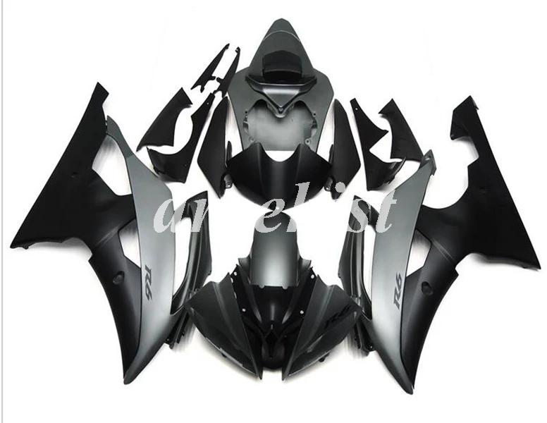 

New ABS Injection Mold Fairings Kit Fit For YAMAHA YZF - R6 2008 - 2016 08 09 10 11 12 13 14 15 16 Bodywork set gray
