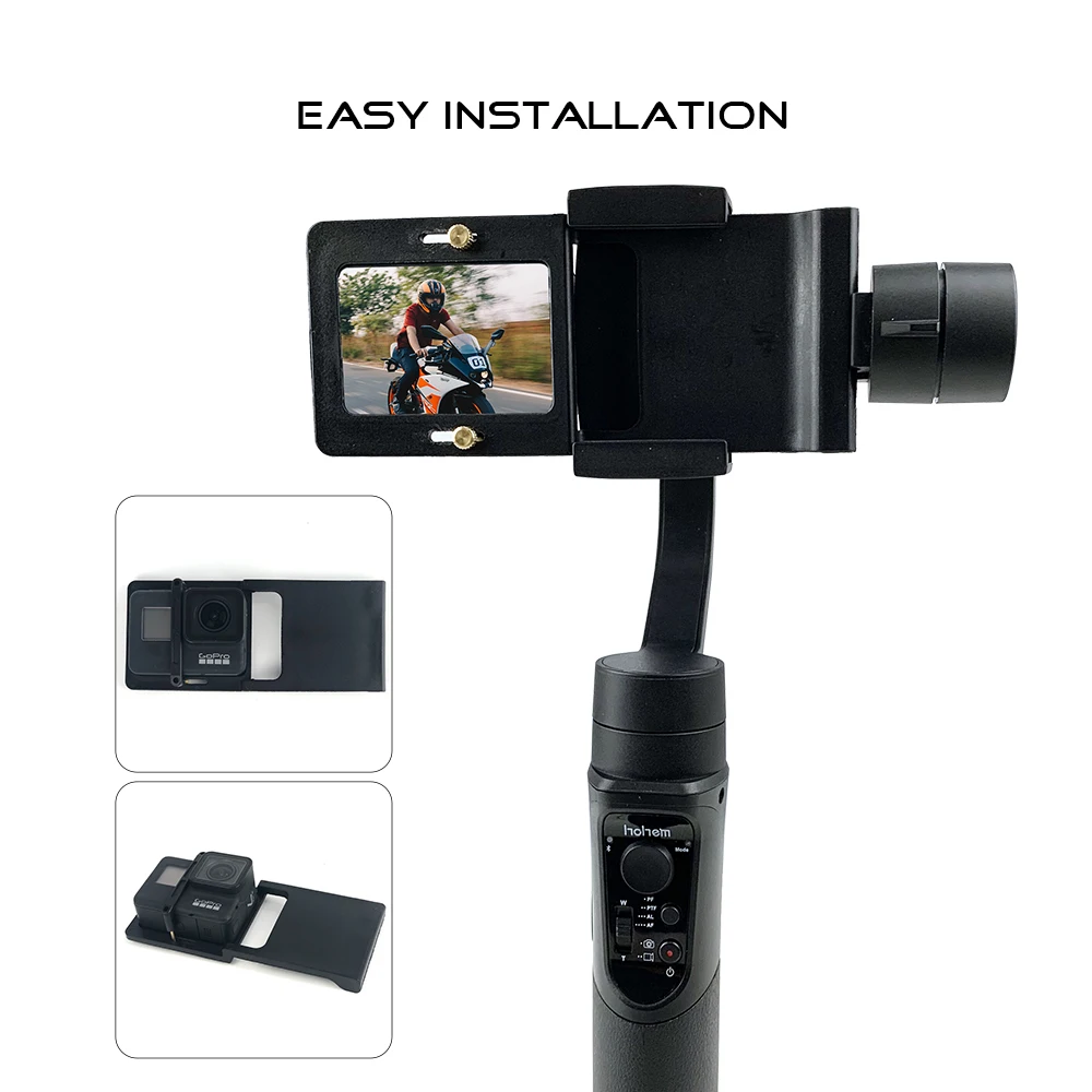 Адаптер для экшн-камеры Hohem крепление на штатив iSteady Mobile + Smartphone Gimbal | Электроника