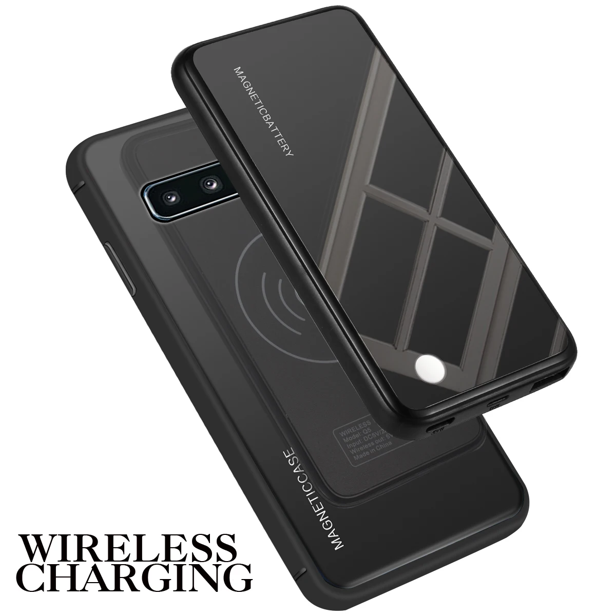 Для samsung Galaxy S10/S9/S10e/S10/Note 10/S8 S9 S10 Note 10 Plus чехол с 5000 мАч беспроводным внешним