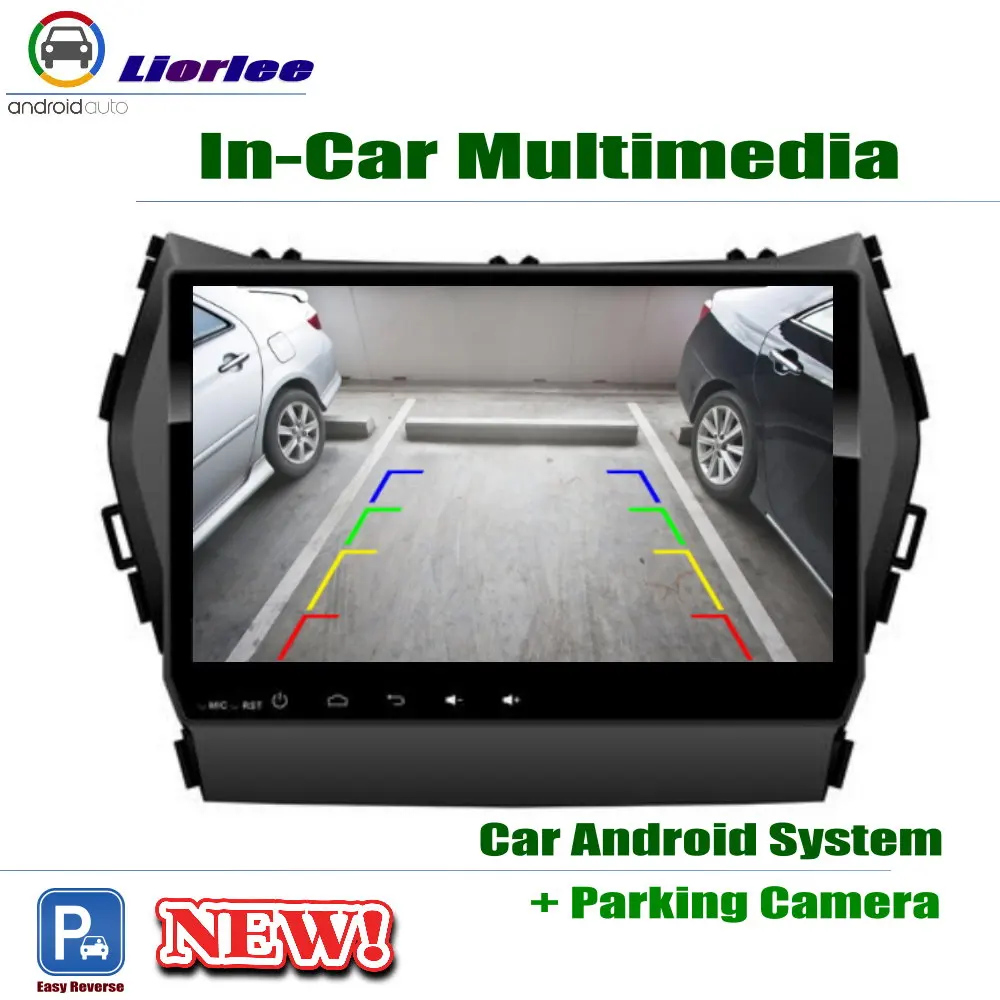 Автомобильный Android плеер 9 &quotIPS ЖК экран для Hyundai IX45 / Santafe 2013 2018 автомобильный