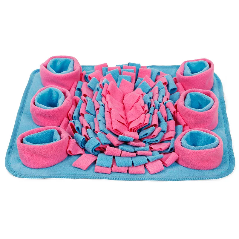 

Dog Sniff Training Mat Smell Pad Food Slow Stress Pet Blanket Nosework Interactive Toys Pet Toys Find Food Training Interactive