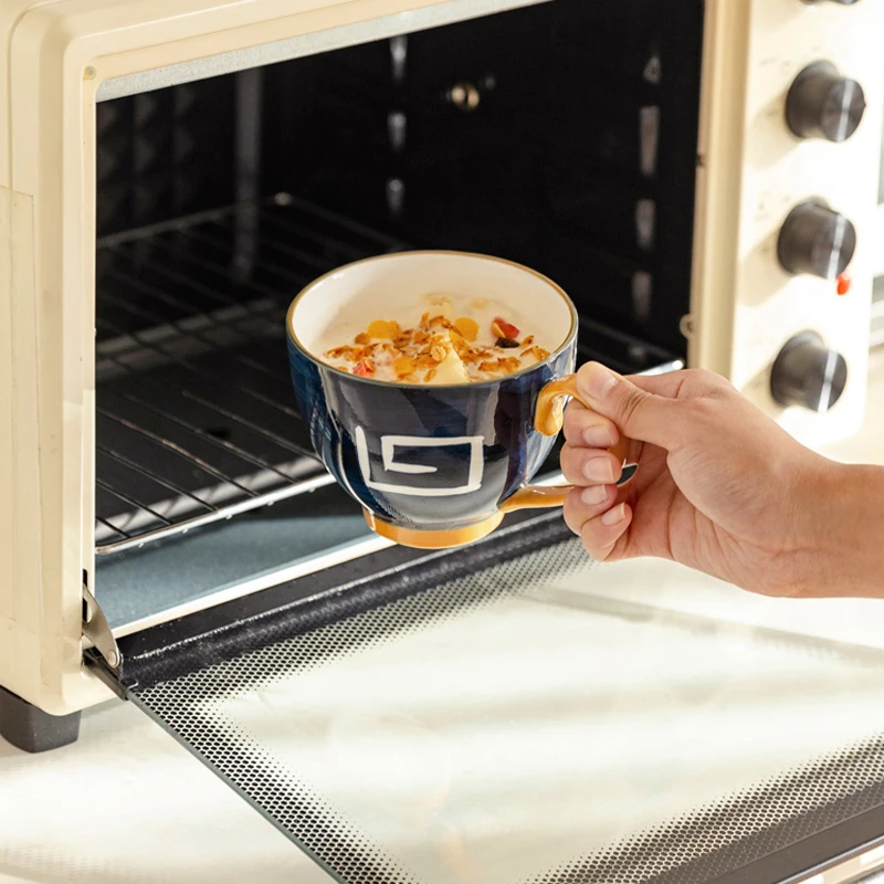 500 мл большие керамические кружки в японском стиле Современный домашний декор