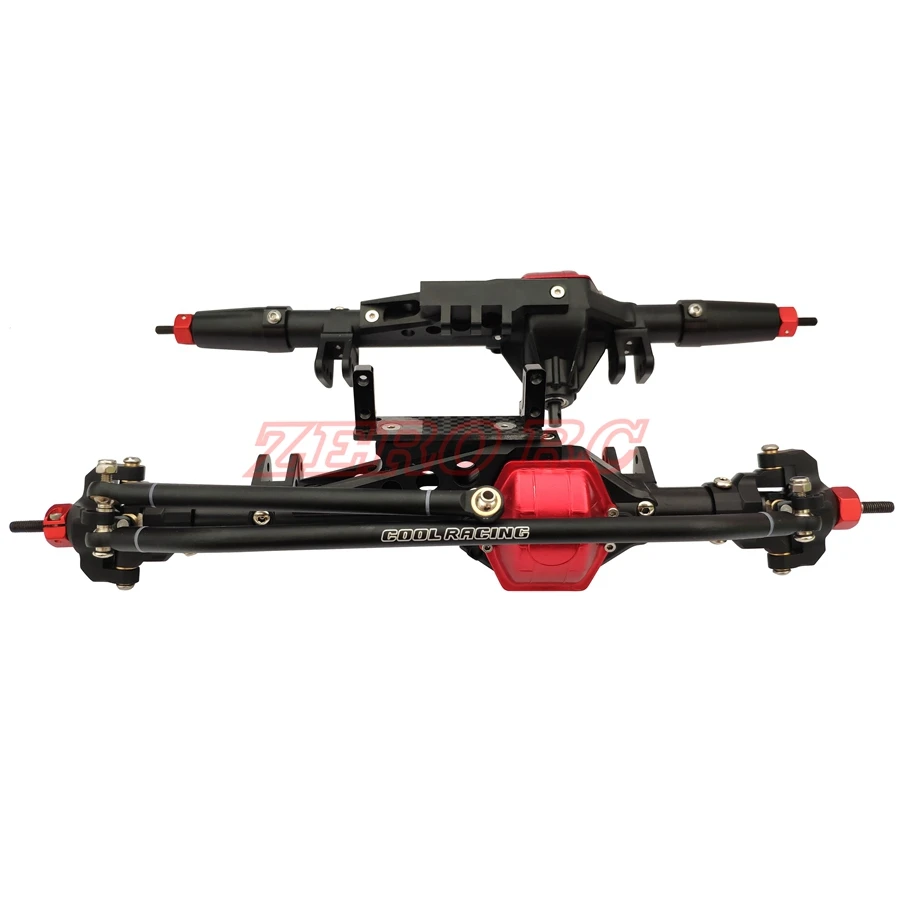 RC 1/10 грузовик с ЧПУ сплав собранные оси передняя + задняя для осевого WRAITH RR10 Rock