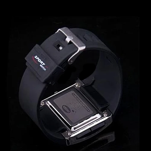 

Digital Analog Watch Men LED Luminous Date Rubber Band Sport Men's Boy's Wrist Watch montre