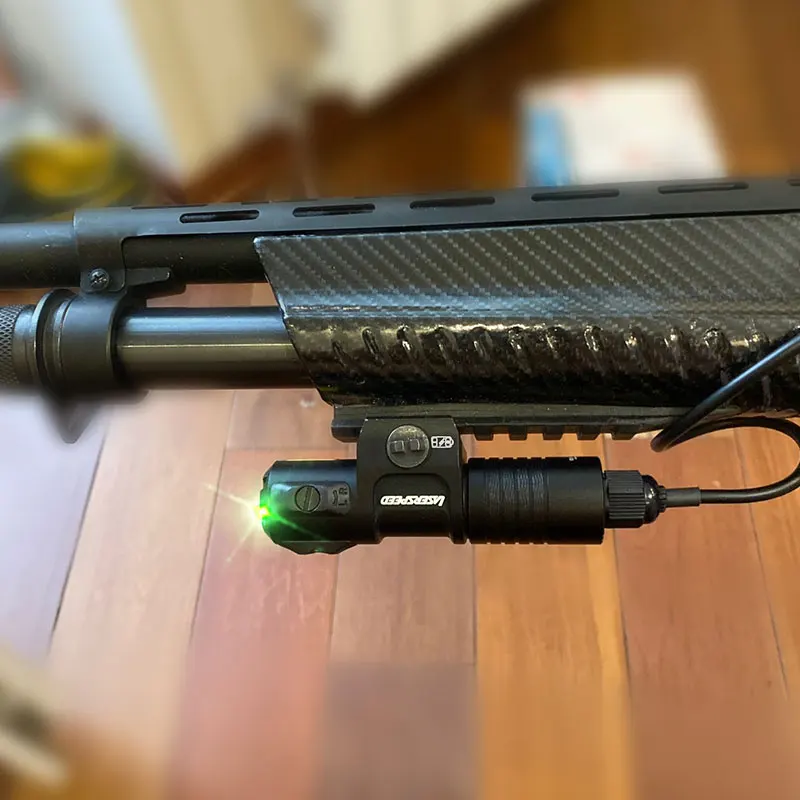 

Military Picatinny Rail Tactical Laser Sight Green Red IR Dot Rifle Laser Scope with Remote Pressure Switch