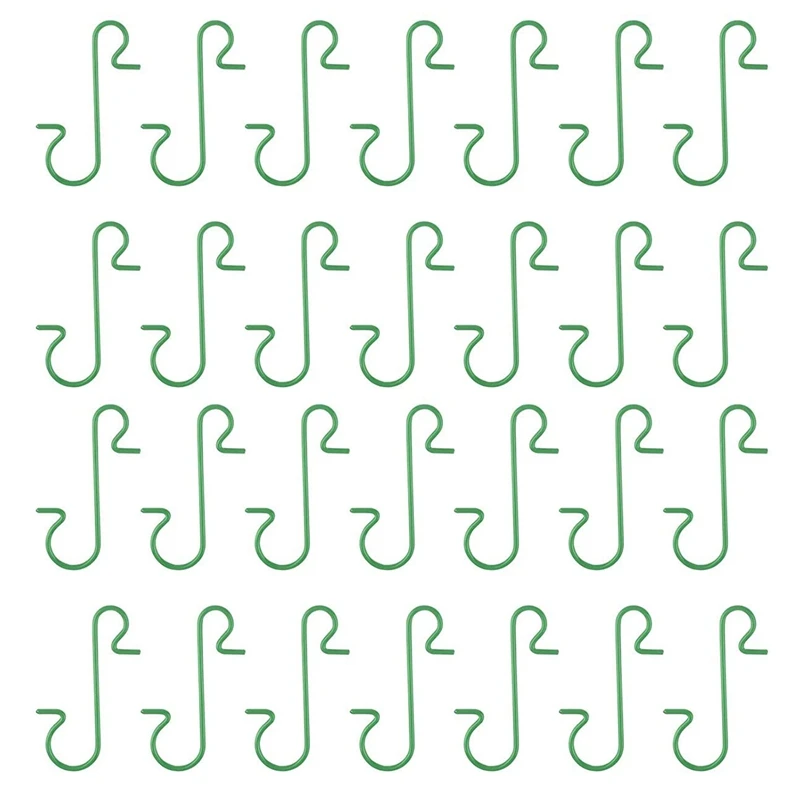 

200 шт., декоративные крючки для новогодней ёлки