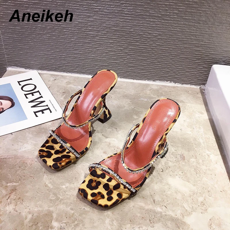 Aneikeh/новый летний спортивный костюм для игр с леопардовым узором Модные Туфли