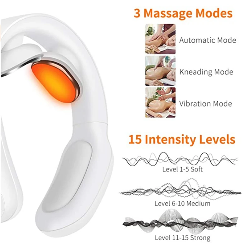 

The New Shoulder Muscle Massager Electric Repair Massage Pain Relief Tool Cervical Spine Physiotherapy Neck Massager Relax