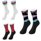 Новинка 2019 противоскользящие бесшовные носки для велоспорта Интегральная форма высокотехнологичный велосипед Носок компрессионный велосипед открытый бег спортивные носки