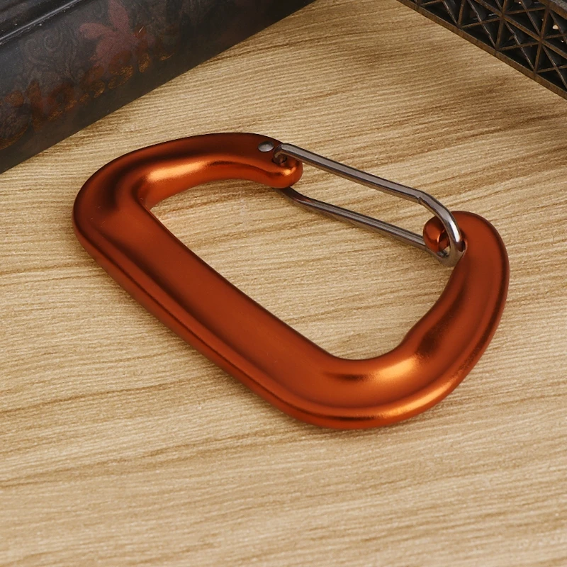 

E9LE Aviation Aluminum 12KN Hammock Safety Balance Carabiner Clasp Camping Outdoor