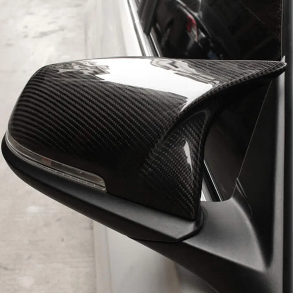 Новые зеркала заднего вида из углеродного волокна крышка подходит для BMW F20 F22 F30 F31