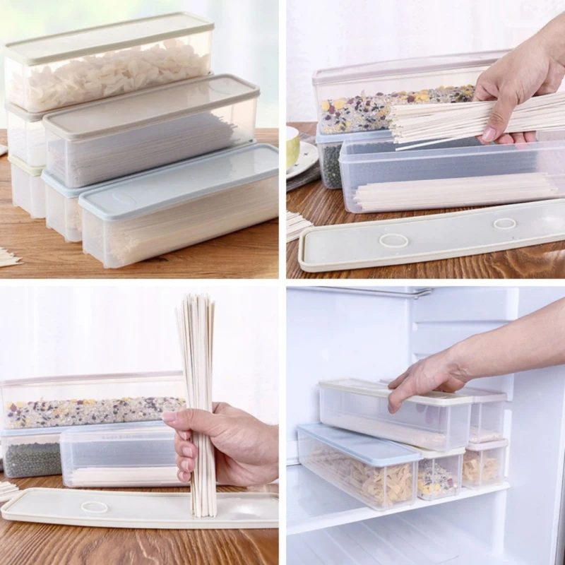 

Practical furniture Multifunction Spaghetti Noodle Box Cutlery Mixed Striped Container Practical furniture 2021 New 2021 New