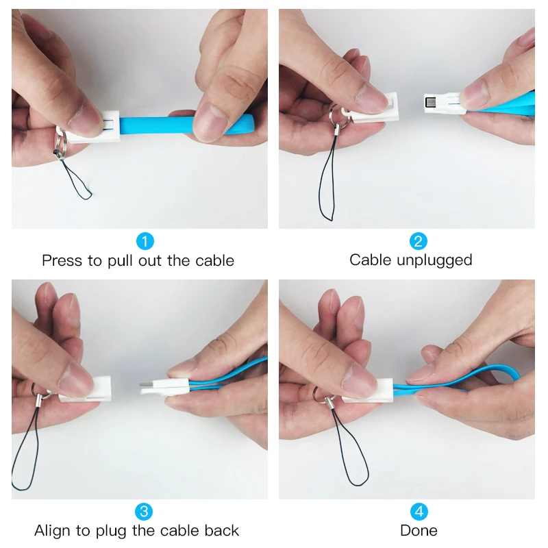 ACCEZZ внешний аккумулятор USB кабель Micro для samsung Galaxy S7 S6 Edge Xiaomi Redmi 7A короткая Быстрая зарядка данных синхронизировать мобильный телефон провод