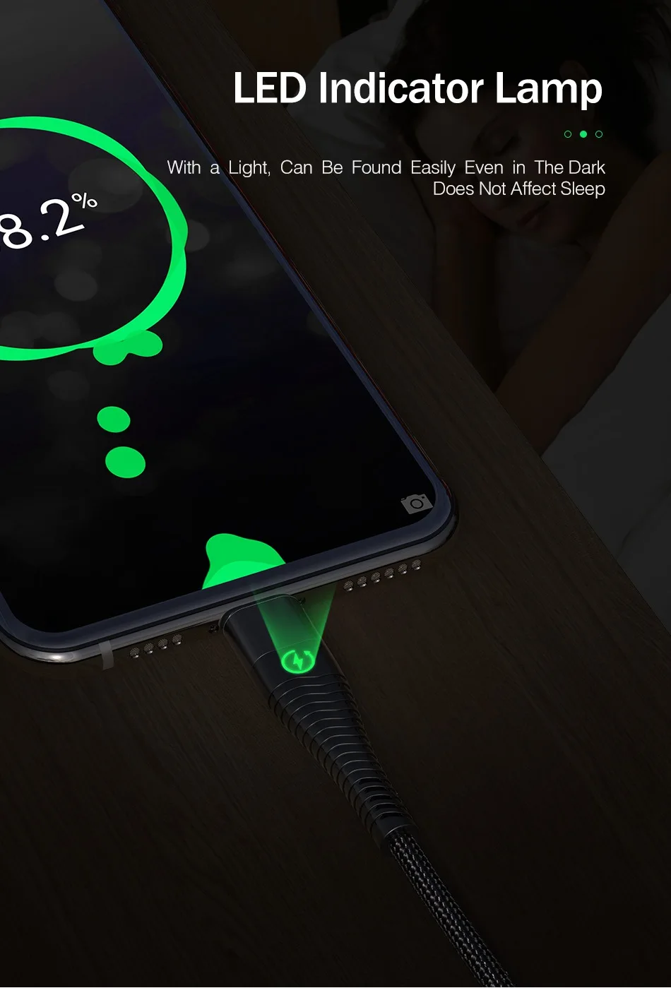 YKZ Магнитный кабель Micro type C светодиодный светильник 3 А Быстрая зарядка Магнитный USB C кабель для iphone samsung Xiaomi кабель для передачи данных