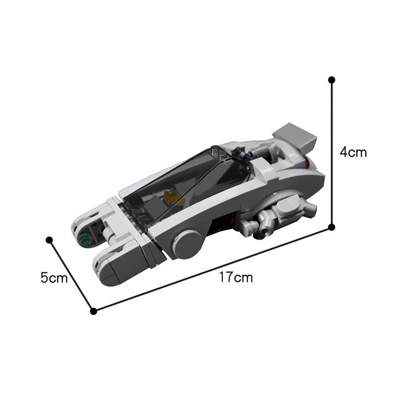 

Diy Future Car Model MOC-9259 Spinner 2049 Creative Building Blocks Collection High-tech Movie Series Toys Gifts Children Kid