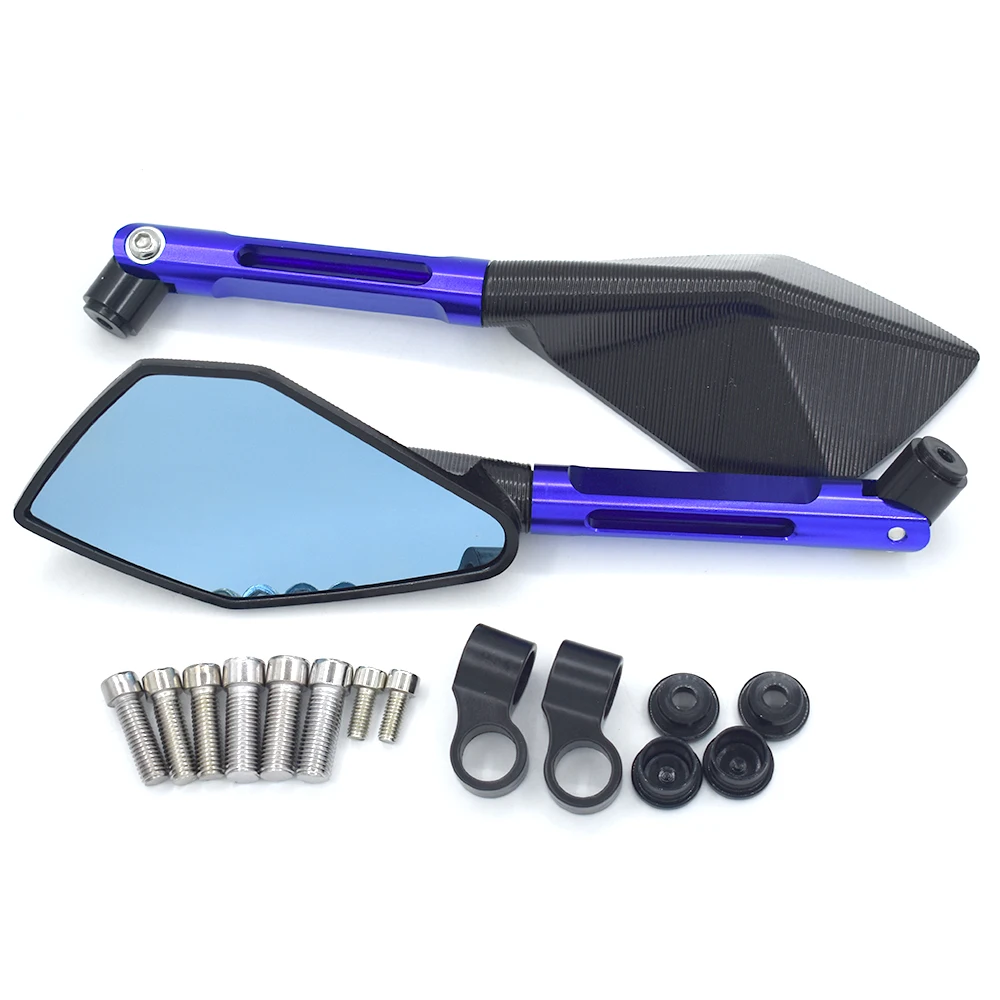 

Universal CNC aluminum alloy motorcycle rearview mirror 8mm 10mm For Yamaha FZ1 FAZER FZ6 FZ6R FZ8 XJ6 MT-07 MT-09 FZ9 FZ-09