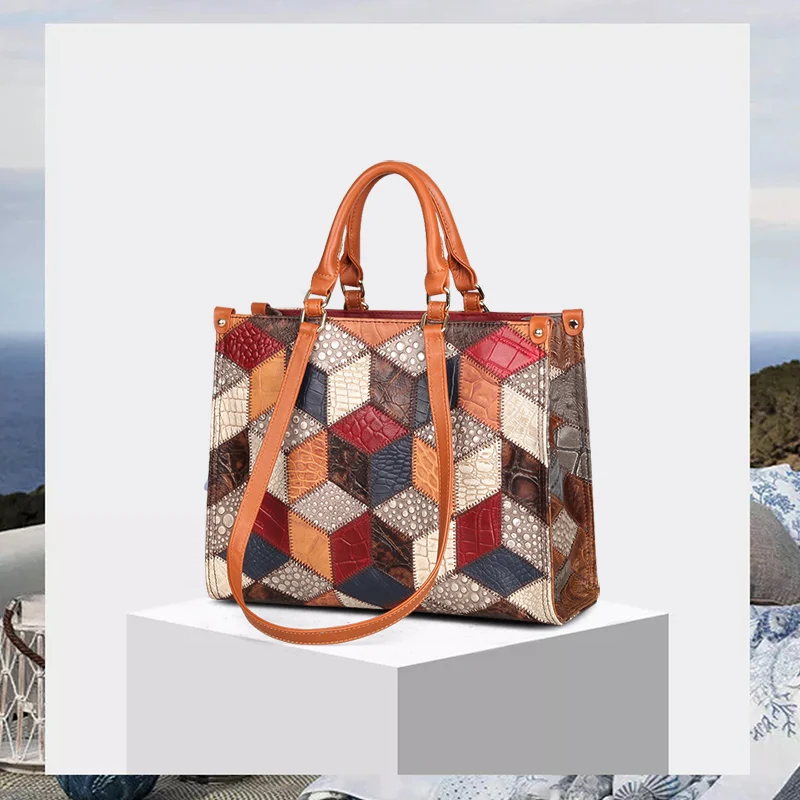 Cobbler Legend New Luxury Handbags for Women Vintage Designer Large Capacity Women Bag Top-Handle Genuine Leather Shoulder Bags