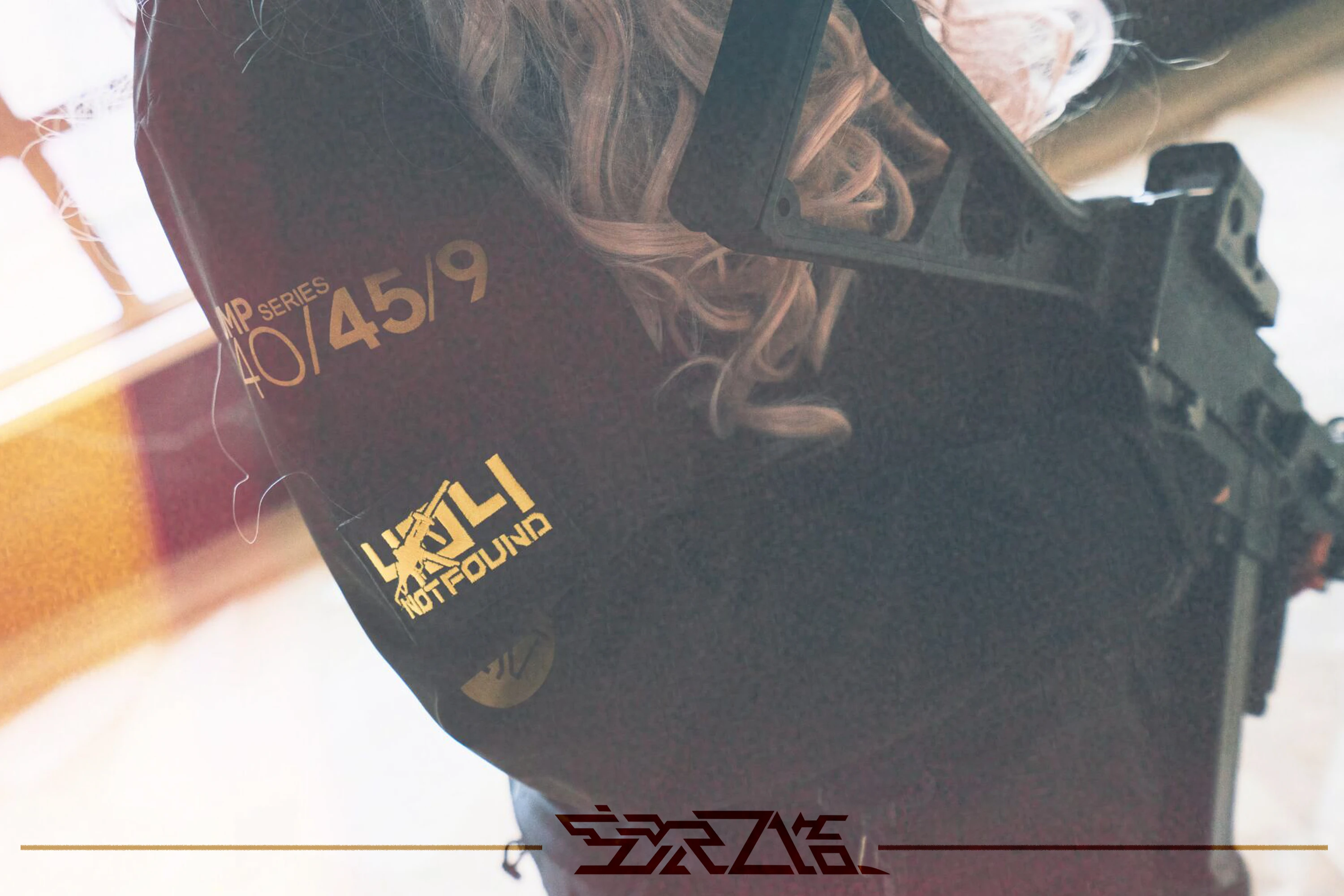 Аниме игра для девочек Передняя линия 404 команда тема UMP40/UMP45/UMP9 теги нашивки