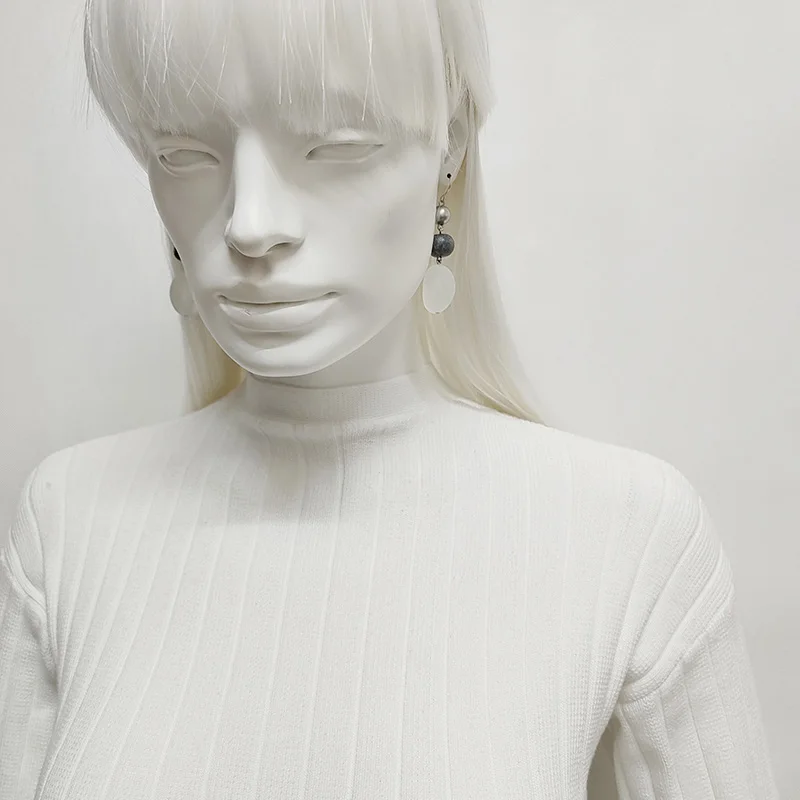 

Light-colored natural stone earrings Lapis lazuli earrings fashion accessories Women's jewelry