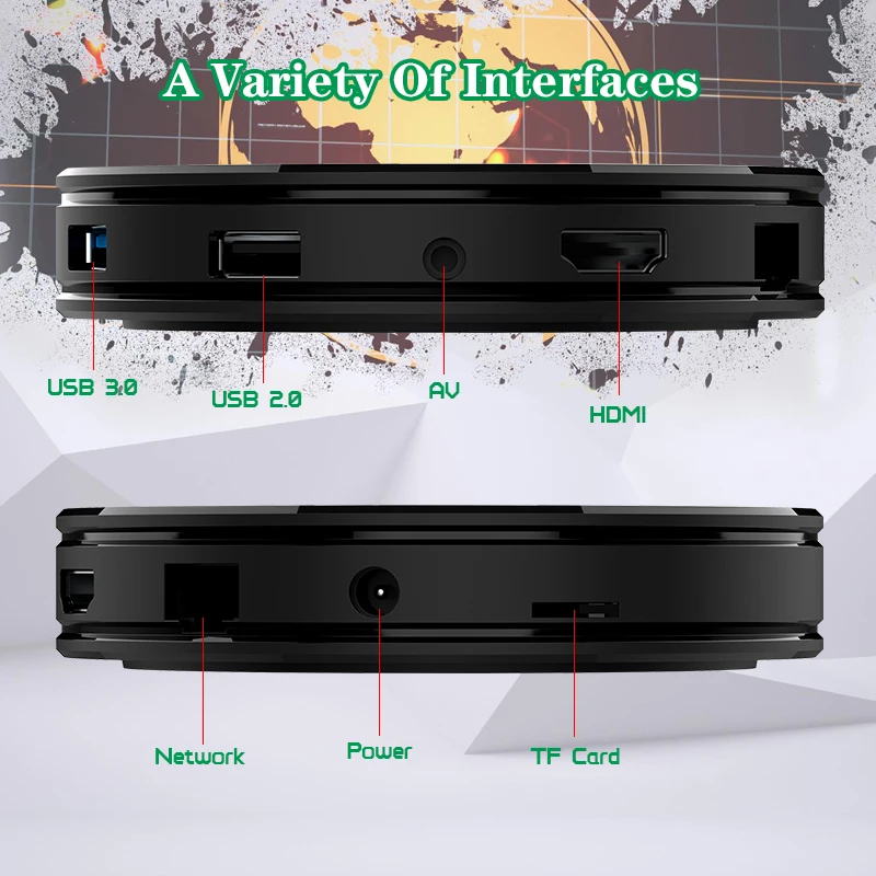 Умная ТВ-приставка HK1 MAX Android 9 0 четырехъядерный процессор RK3318 4K HD медиаплеер