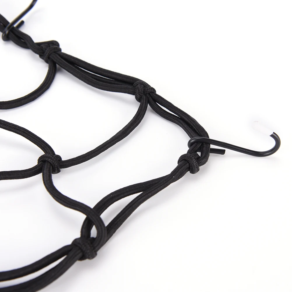 30x30 см черный сверхпрочный Эластичный банджи багажная сетка держатель 6