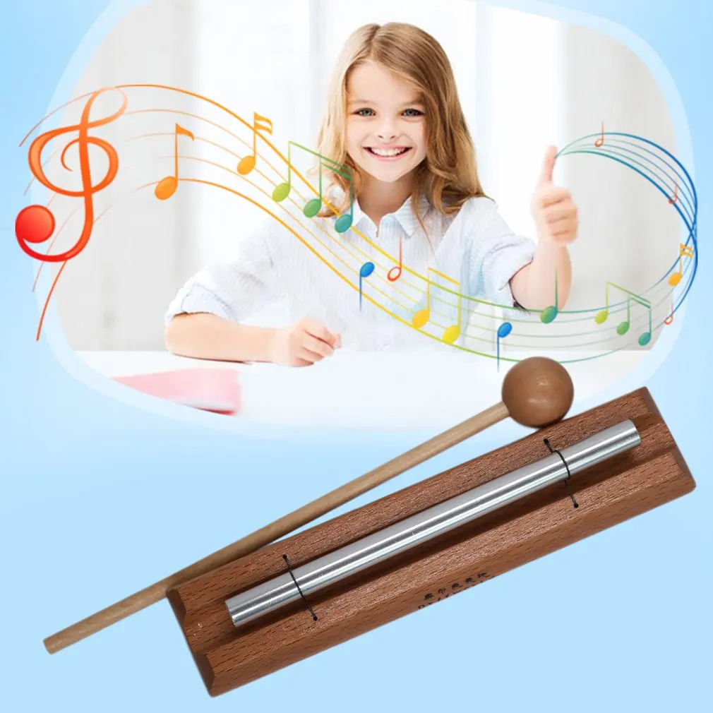 Изысканный однотональный ударный инструмент с молотком orff World детская