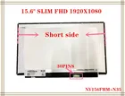 15,6-дюймовый тонкий NV156FHM-N35 N48 N3B B156HAN02.2 B156HAN02.3 LP156WF9 SPC1 N156HCA-EBA ЖК-экран для ноутбука 15,6*1920 EDP 30pins IPS