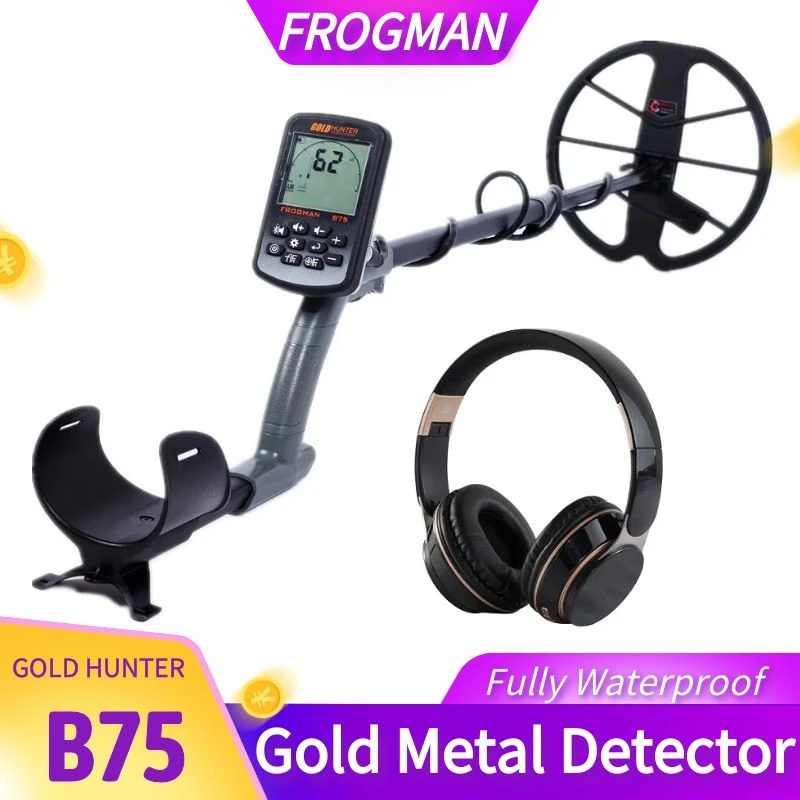 

Gold Hunter B75 Gold Detector Underground Metal Detector Professional Gold Metal Detector Pinpointer Waterproof