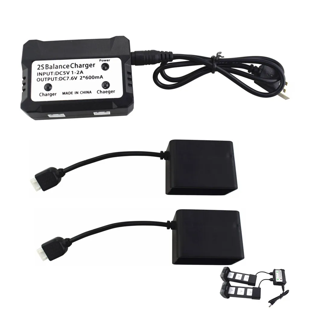 2 in 1 Balance Charger For MJX Bugs 4W B4W D88 EX3 HS550 Folding Quadcopter Accessories Spare Parts
