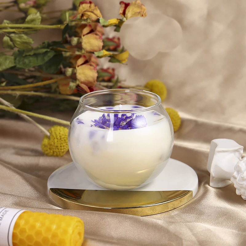 High quality Natural Soy Wax for DIY Candle Making Supplies Smokeless Waxed Candles Wicks Raw Material Handmade Gift soy candle | Дом и сад