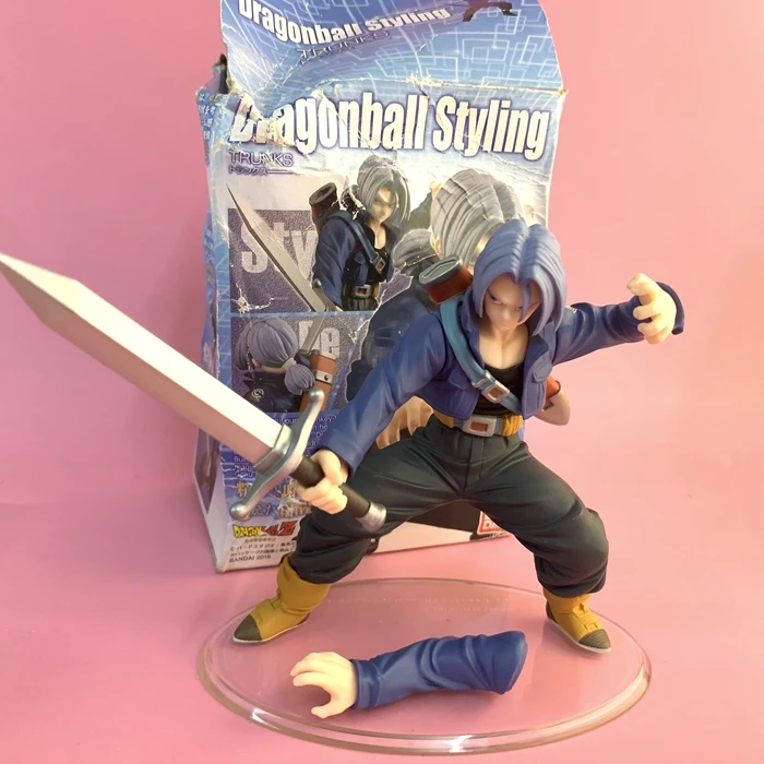 

BANDAI Action Figure Genuine Ex Cashapou Dragon Ball Styling Torankusu Lunch Kiki Rare Out-of-print Model Decoration