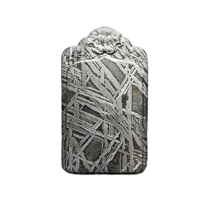 

Натуральный металлический метеорит из натурального никеля, подвеска с защитой тела Aletai, фирменное ожерелье без несчастного случая, точная ...