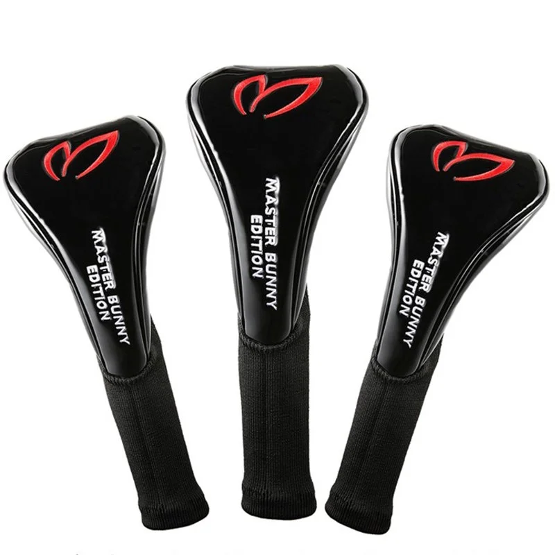 

Black Red Cover of Golf Woods Club