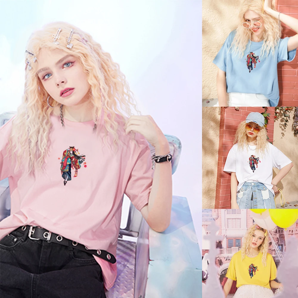 

T-shirt Anime T-shirt Onmyoji Qingming Fashion T-shirt High-quality cotton T-shirt Soft cotton comfortable short-sleeved top