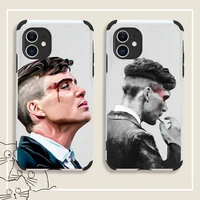 peaky blinders thomas phone case lambskin leather for iphone 12 11 8 7 6 xr x xs plus mini plus pro max shockproof