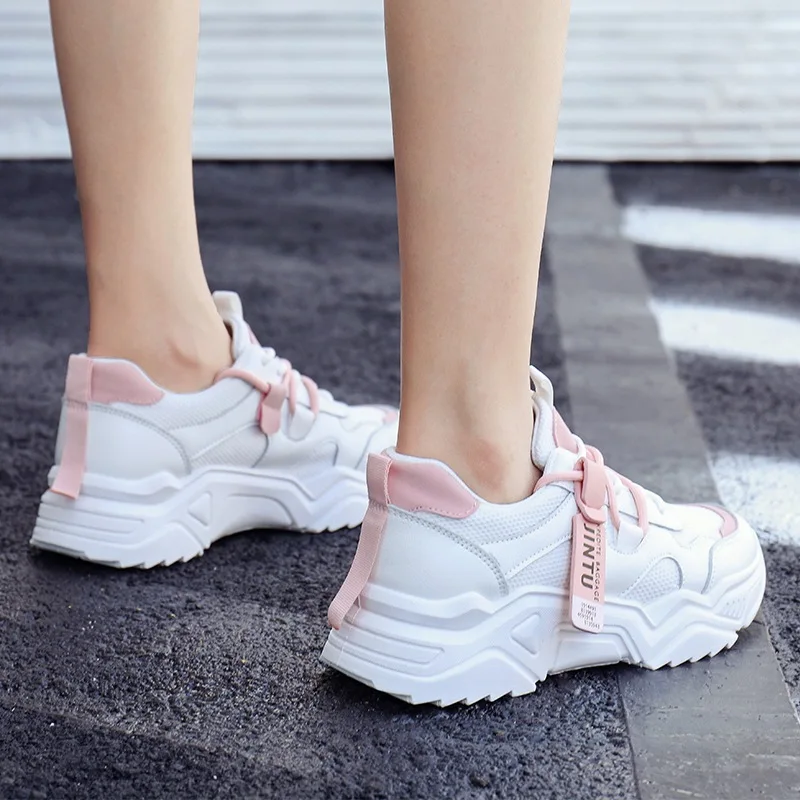 Женские кроссовки с вулканизированной подошвой удобная дышащая сетчатая обувь